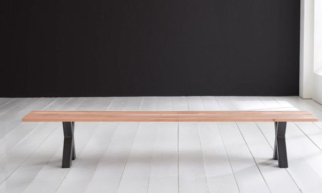 Concept 4 You Spisebordsbænk – Freja ben 200 x 40 cm 3 cm 03 = white wash