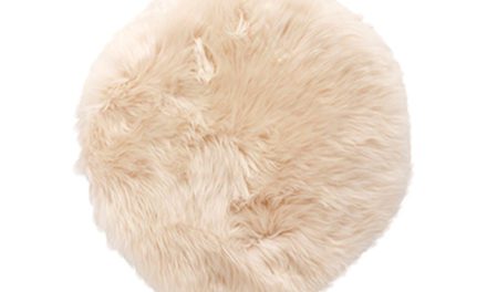 HÜBSCH Hvid stolehynde, korthåret