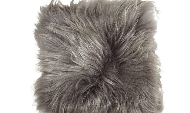 HÜBSCH Stolehynde m/folie, sølv