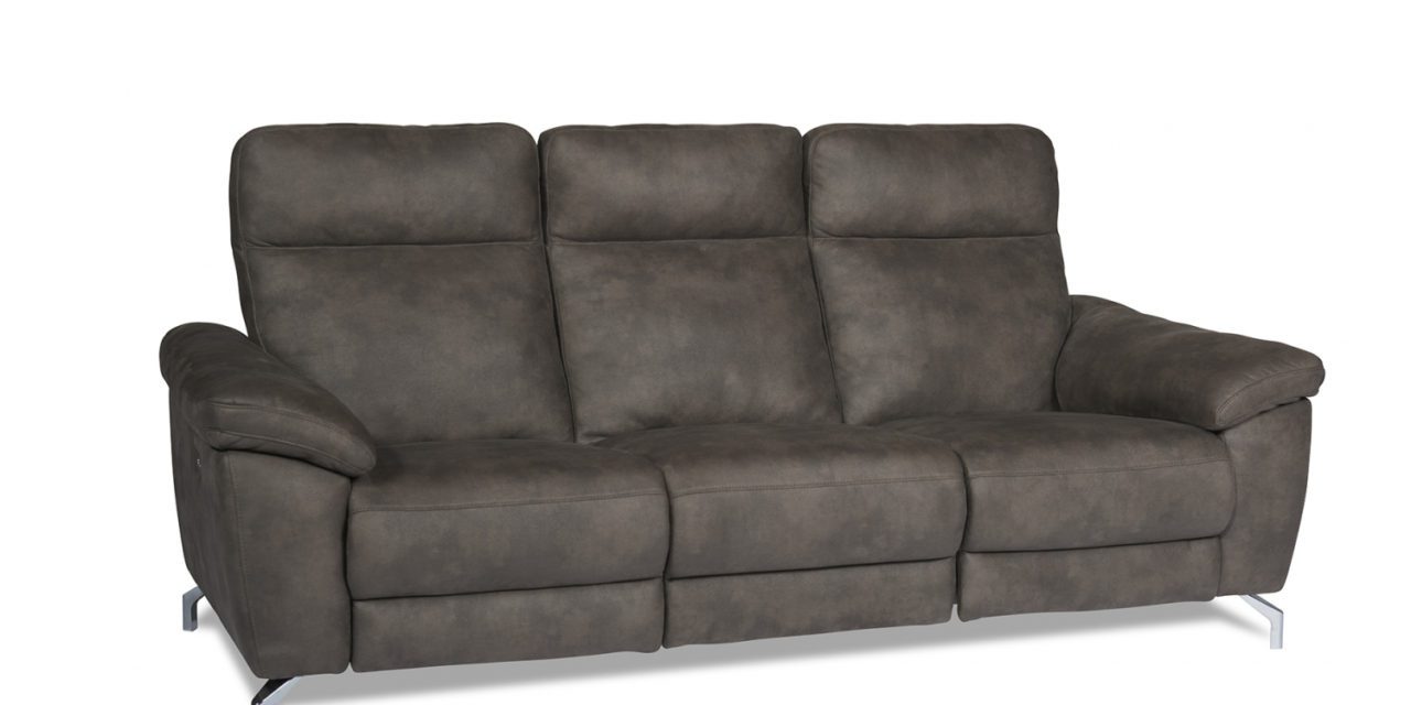 FurnHouse Selesta 3 seater sofa i flot grå stof