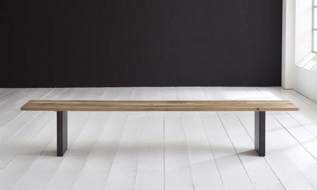 Concept 4 You Spisebordsbænk – T-Ben 180 x 40 cm 3 cm 04 = desert