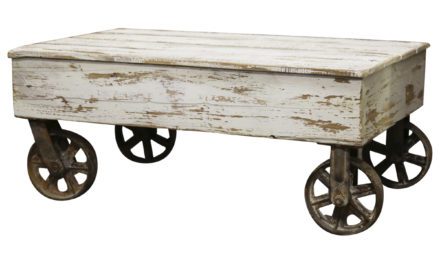 CHIC ANTIQUE Fransk Sofabord på hjul