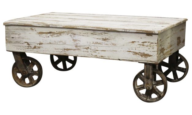 CHIC ANTIQUE Fransk Sofabord på hjul