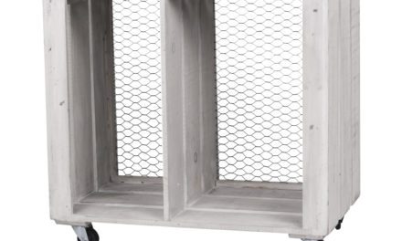 CHIC ANTIQUE Fransk Trækasse på hjul