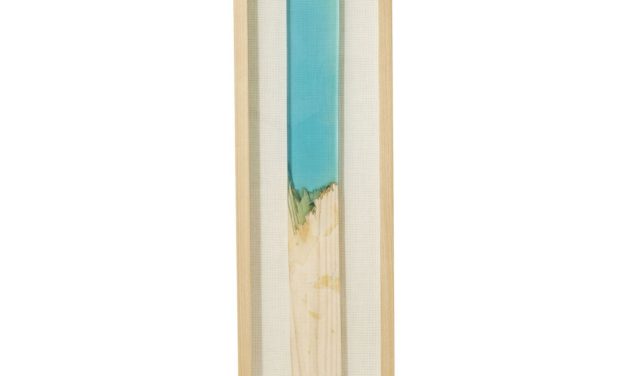 Vægdekoration Frame Match Blue 120 x 30 cm