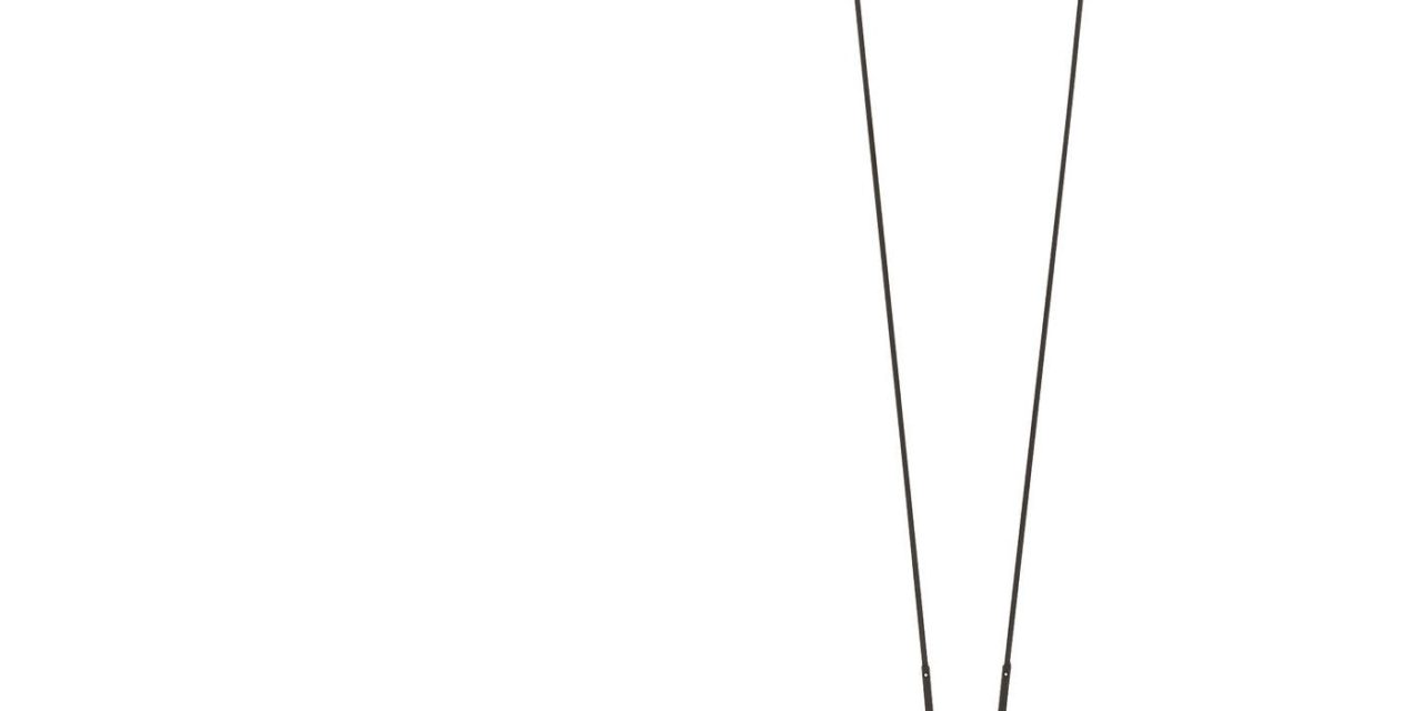 Gulvlampe Triangle Sort LED