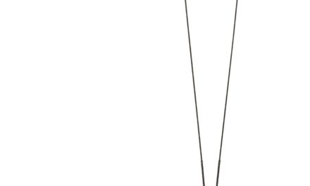 Gulvlampe Triangle Sort LED