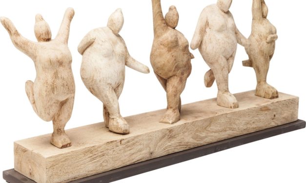 Dekoration Figur Group Fitness Girls