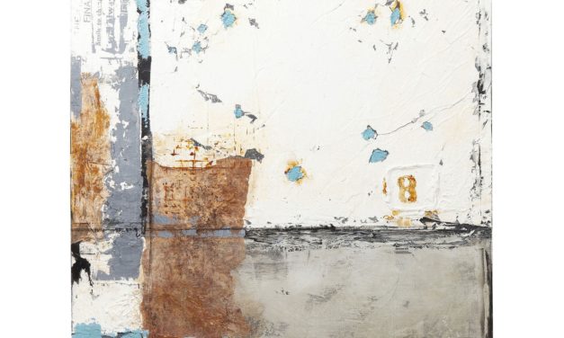 Oliemaleri Abstrakt Stroke Two 120 x 90 cm