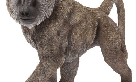 Dekoration Figur Monkey Walking Baboon XL