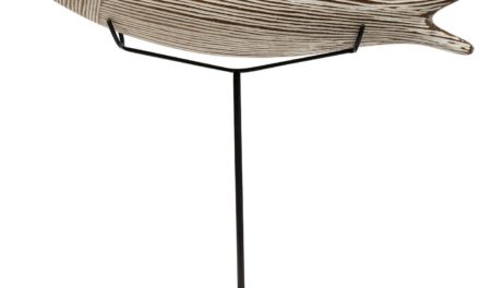 Dekoration Figur Object Pesce Stripes