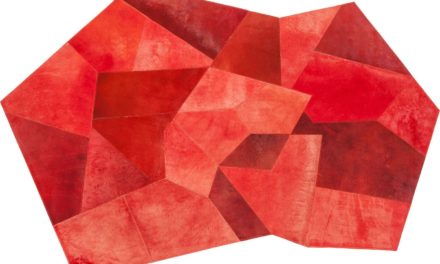 Tæppe Asymmetrisk Rød 240 x 170 cm