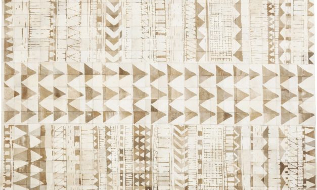 Tæppe Hieroglyphics Square 240 x 170 cm