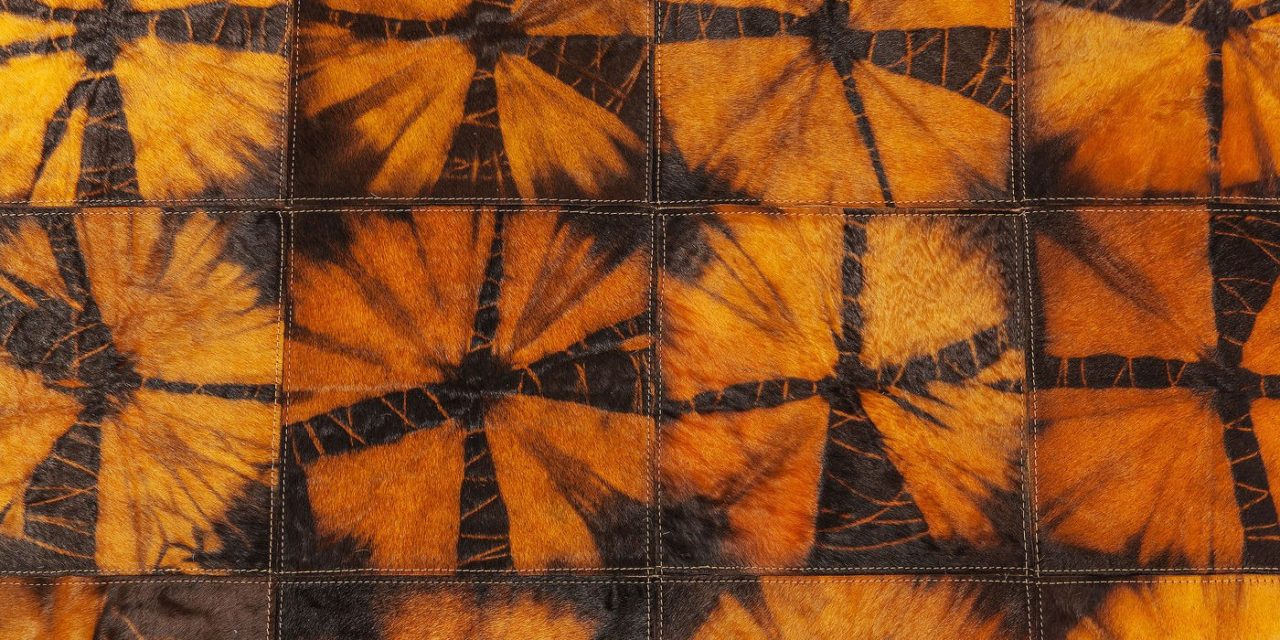 Tæppe Batik Orange 240 x 170 cm