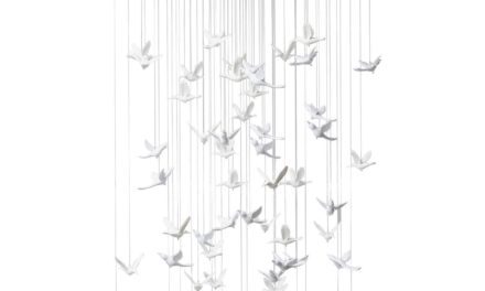 Loftlampe Flying Birds Hvid