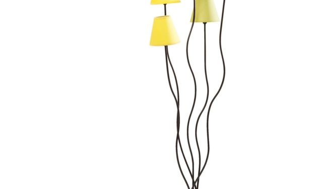 Gulvlampe Flexible Lime Cinque