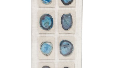 Dekoration Frame Achat Collection Light Blue 90 x 40 cm