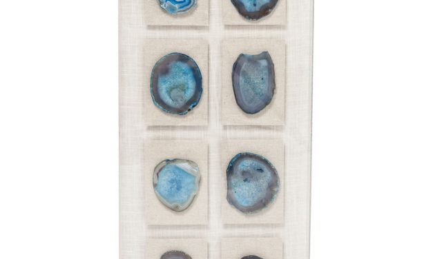 Dekoration Frame Achat Collection Light Blue 90 x 40 cm