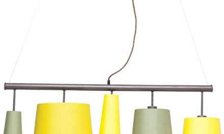 Loftslampe Parecchi Lime 100 cm