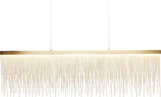 Loftslampe Vezzo Brass LED