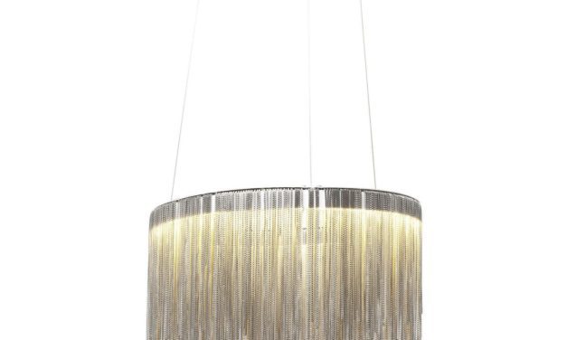 Loftlampe Fallen Chains Rund LED