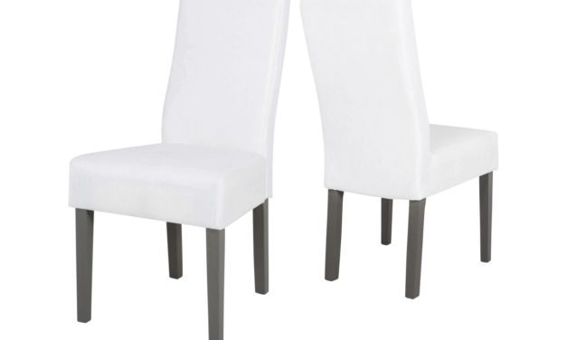 CANETT Titus spisebordsstol – Hvid