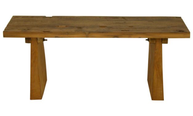 SJ&Auml;LS&Ouml; NORDIC Træbænk i genbrugstræ