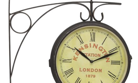 Metal Old London Station vægur fra Kare Design til din bolig