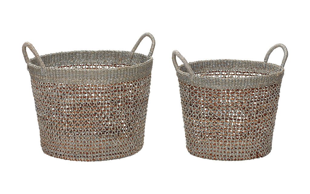 Hübsch rund kurv i flot flettet mønster