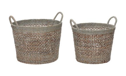 Hübsch rund kurv i flot flettet mønster