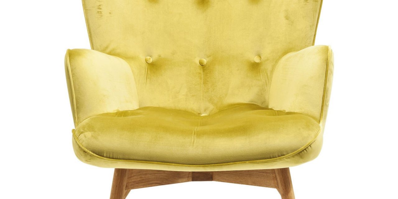 Armstol Vicky Velvet Grøn