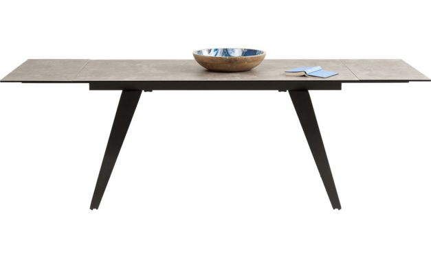 KARE DESIGN Extension Amsterdam spisebord incl. 2 tillægsplader (160×90) (40+40)