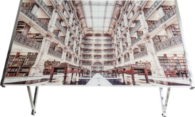 Skrivebord Mundi Library 120 x 70 cm
