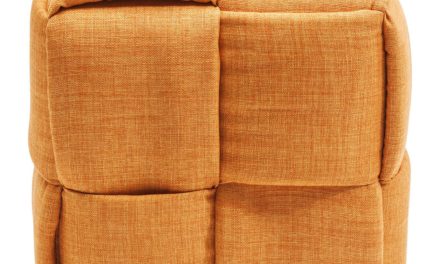 Puf Woven Orange