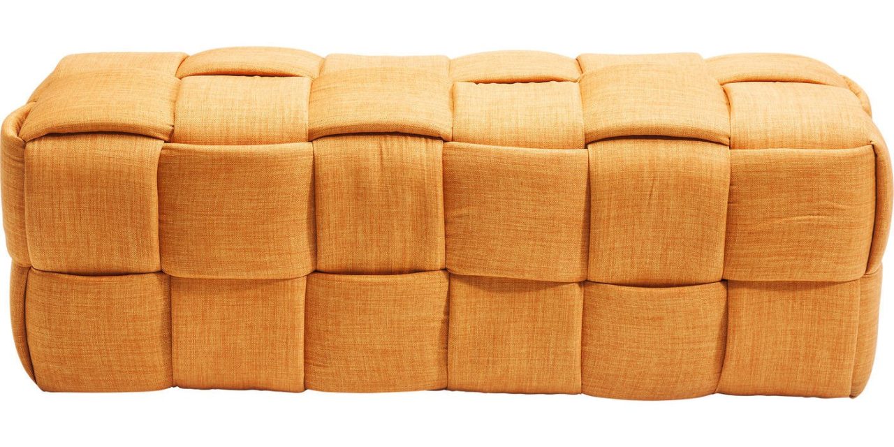 Bænk Woven Orange