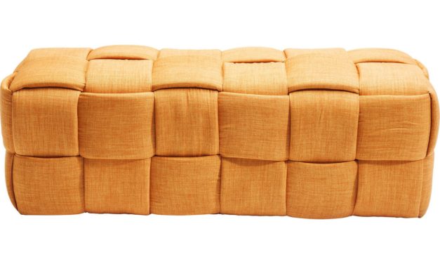Bænk Woven Orange