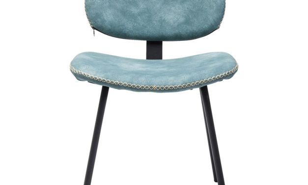 Stol Barber Lys Blå