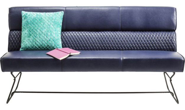 Sofabænk med ryglæn Melange 160 cm