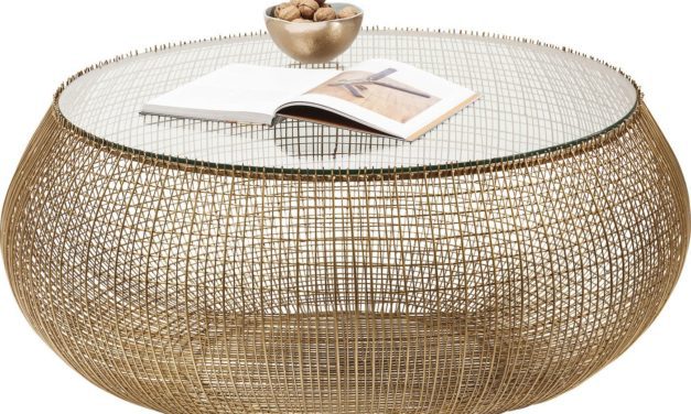 Sofabord Cesta Guld