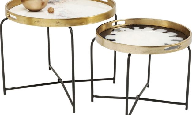 Sidebord Mystic Flower (2/Sæt)