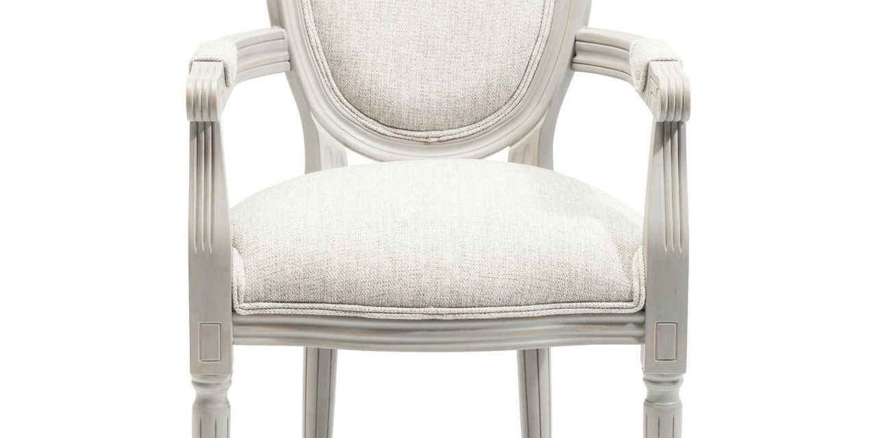 Stol med armlæn Gastro Louis Grå Urban