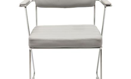 Stol med armlæn Dottore Grå