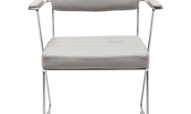 Stol med armlæn Dottore Grå