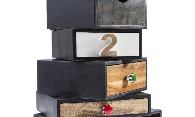 Skuffekommode Tower Urban Living (6/Sæt)