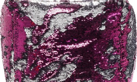 Puf Disco Queen Pink-Sølv 45 x 45 cm