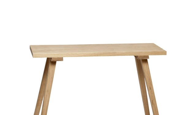 H&Uuml;BSCH Bænk, egetræ, natur