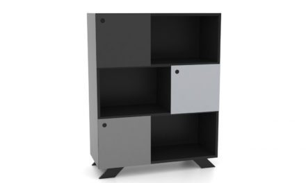 K2 Depot – 900-3 Skråben Sort Monokrome låger