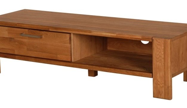 RIVA TV-bord med 1 skuffe, Natur