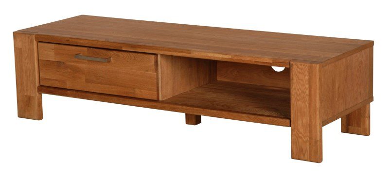 RIVA TV-bord med 1 skuffe, Natur