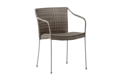 SIKA DESIGN Pluto havestol – Teak grå